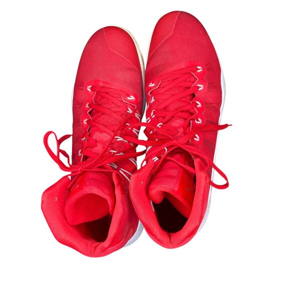 Nike Men's Size 18 Hyperdunk 2016 TB Gym Red White 856483-663 High Top Sneakers - Picture 5 of 8